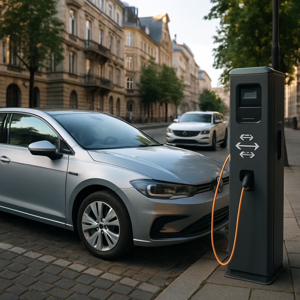 Bidirectional Charging Infrastructure in EU Cities