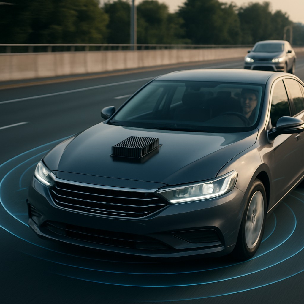 Edge Computing Enhancing Vehicle Safety Systems