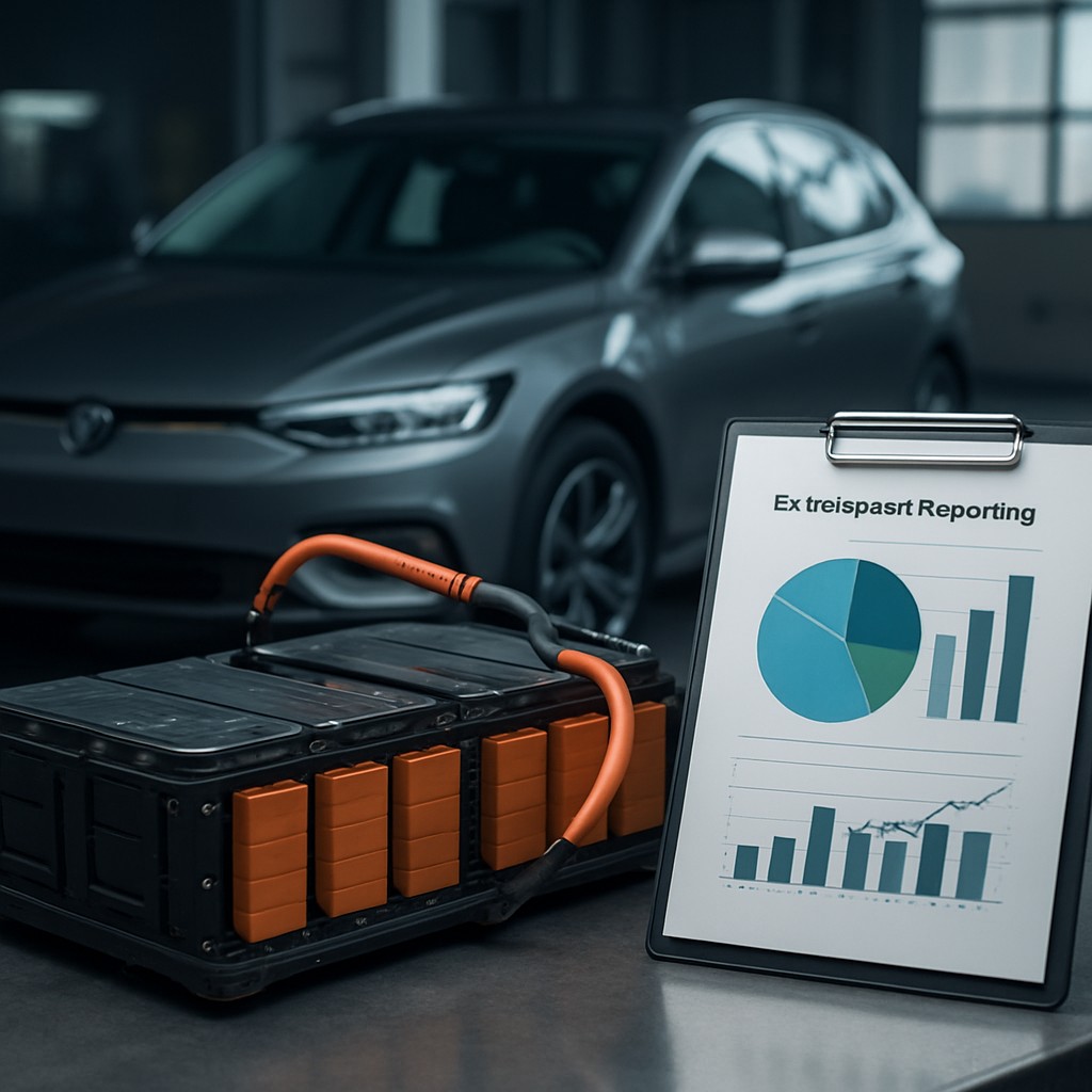 Lifecycle Emission Reporting for EV Batteries