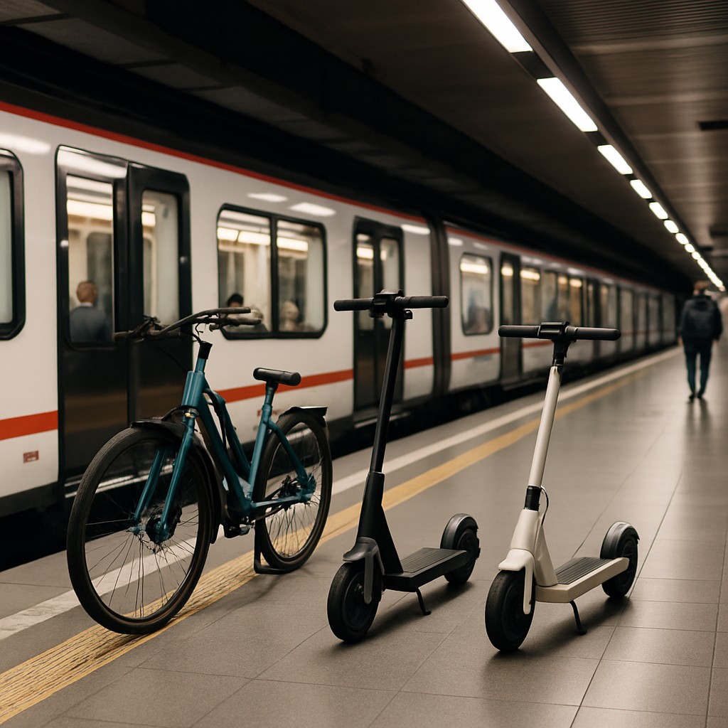 Micro-Mobility Integration with Urban Metro Systems