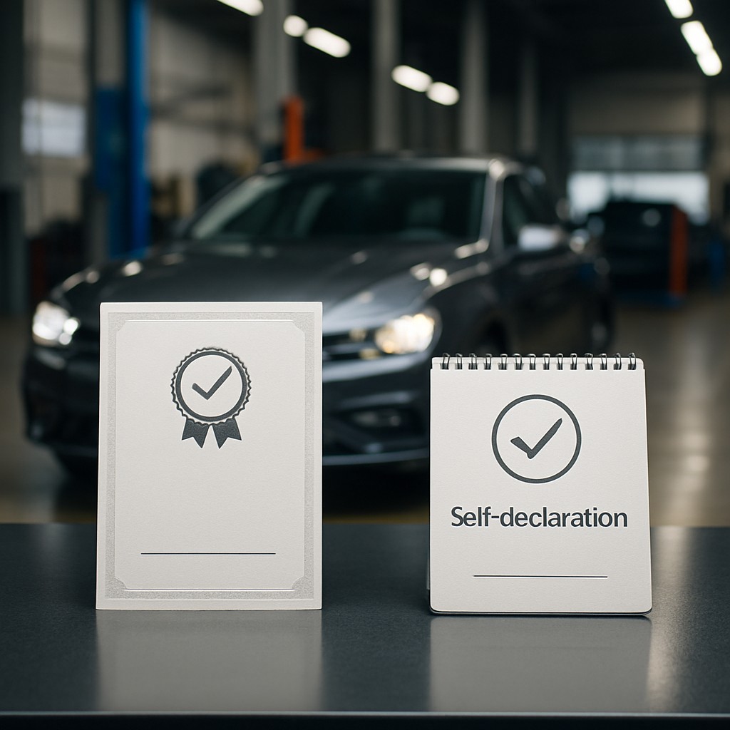 Third-Party Certification vs Self-Declaration